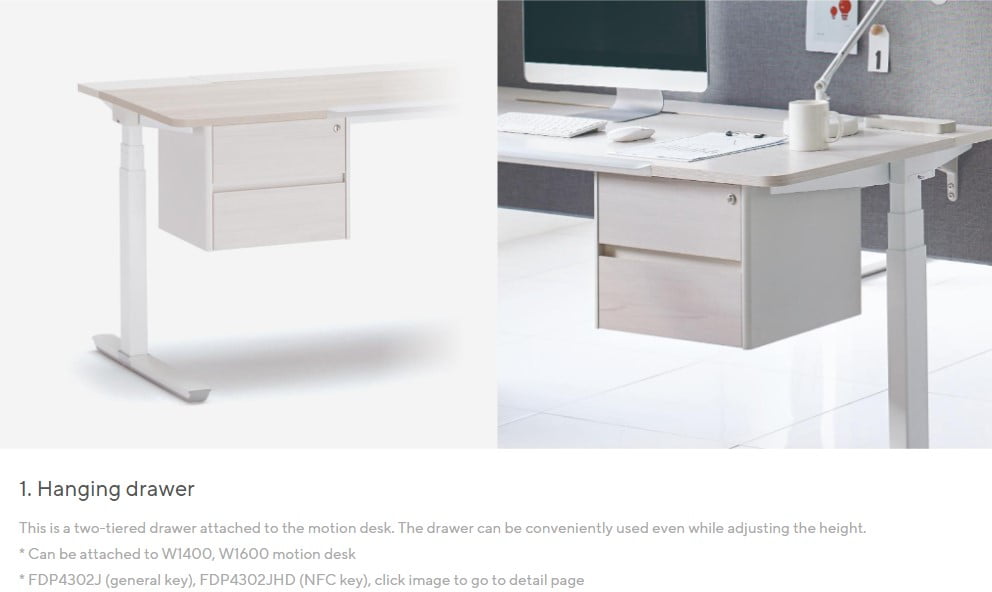 Bàn nâng hạ Motion Desk